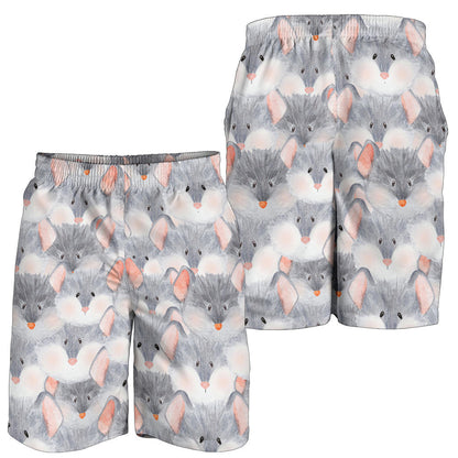 Rat Baby Pattern Print Design 02 Mens Shorts