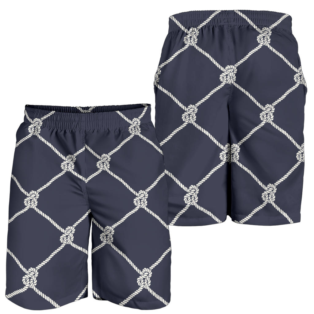 Rope Pattern Print Design A02 Mens Shorts
