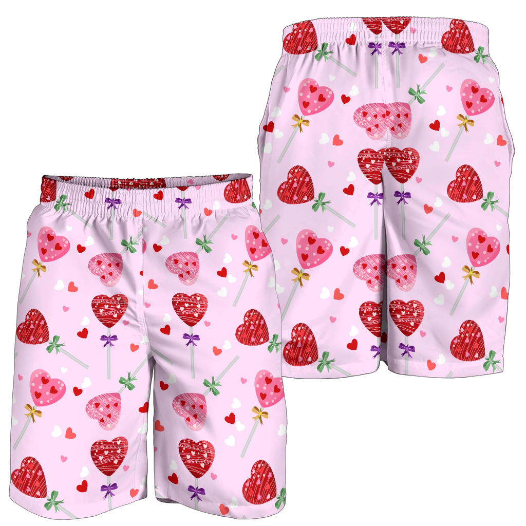 Lollipop Pattern Print Design LL07 Mens Shorts