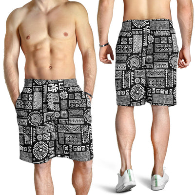 Polynesian Pattern Print Design A02 Mens Shorts