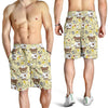 Nurse Bear Pattern Print Design A02 Mens Shorts