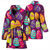 Easter Eggs Pattern Print Design RB04 Women Bathrobe