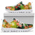 Amaryllis Pattern Print Design AL07 Sneakers White Bottom Shoes