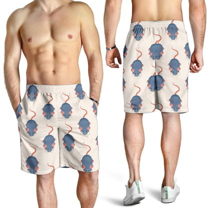 Rat Pattern Print Design 03 Mens Shorts