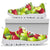 Apple Pattern Print Design AP03 Sneakers White Bottom Shoes