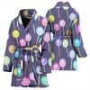 Lollipop Pattern Print Design LL03 Women Bathrobe