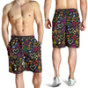 Music note Pattern Print Design A01 Mens Shorts