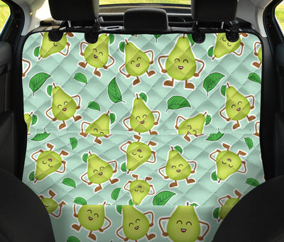 Avocado Pattern Print Design AC011 Rear Dog  Seat Cover