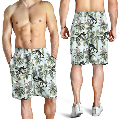 Rainforest Pattern Print Design RF04 Mens Shorts