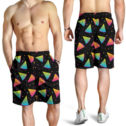 Rainbow Watermelon Pattern Print Design A04 Mens Shorts