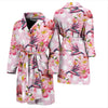 Bird Of Paradise Pattern Print Design BOP011 Men Bathrobe