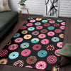 Donut Pattern Print Design DN02 Area Rugs