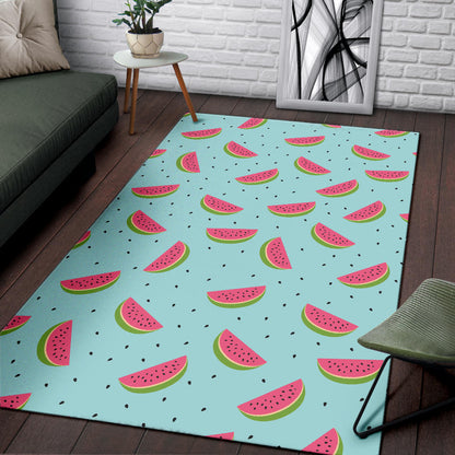 Watermelon Pattern Print Design WM06 Area Rugs