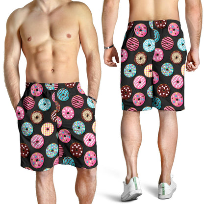 Donut Pattern Print Design DN02 Mens Shorts