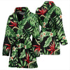 Bird Of Paradise Pattern Print Design BOP05 Women Bathrobe