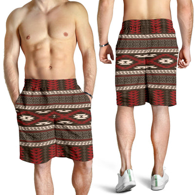 Native Pattern Print Design A03 Mens Shorts