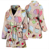 Cupcake Pattern Print Design CP06 Women Bathrobe