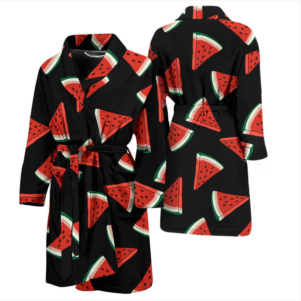 Watermelon Pattern Print Design WM01 Men Bathrobe