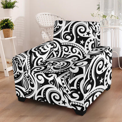 Polynesian Traditional Tribal Armchair Slipcover