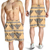 Native American Eagle Pattern Mens Shorts