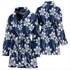 Daffodils Pattern Print Design DF09 Women Bathrobe