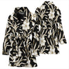 Daffodils Pattern Print Design DF06 Women Bathrobe