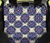 Lotus Boho Pattern Print Design LO08 Rear Dog  Seat Cover