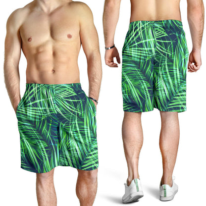 Palm Leaves Pattern Print Design PL02 Mens Shorts