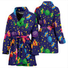 Candy Pattern Print Design CA06 Women Bathrobe