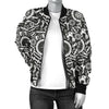 Bicycle Tools Pattern Print Design 02 Women's Bomber Jacket