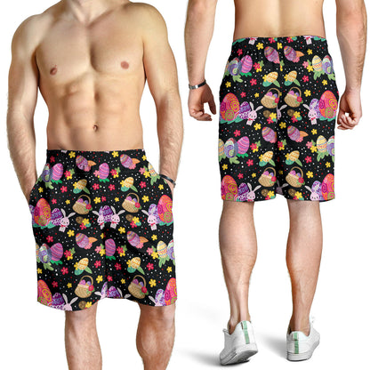 Easter Eggs Pattern Print Design RB06 Mens Shorts