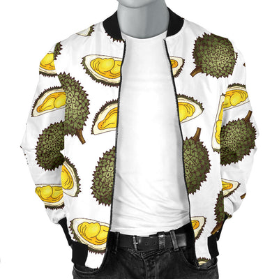 Durian Pattern Print Design DR03 Men Bomber Jacket