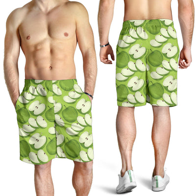 Apple Pattern Print Design AP010 Mens Shorts