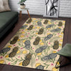 Pineapple Pattern Print Design PP012 Area Rugs