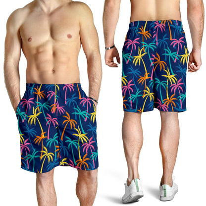 Palm Tree Pattern Print Design PT013 Mens Shorts