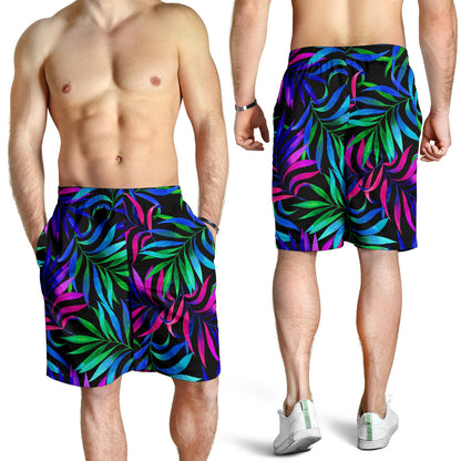 Tropical Flower Pattern Print Design TF010 Mens Shorts