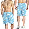 Sea Lion Cute Pattern Print Design 03 Mens Shorts