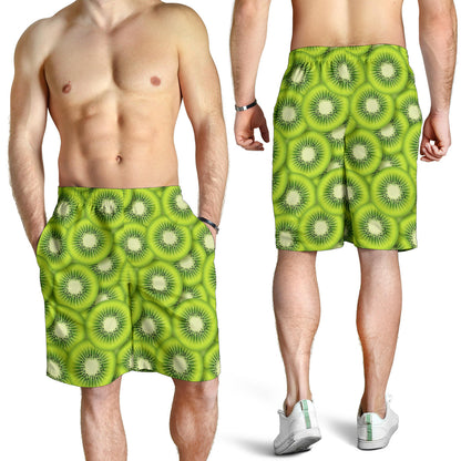 Kiwi Pattern Print Design KW01 Mens Shorts