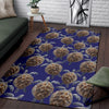 Sea Turtle Pattern Print Design T05 Area Rugs