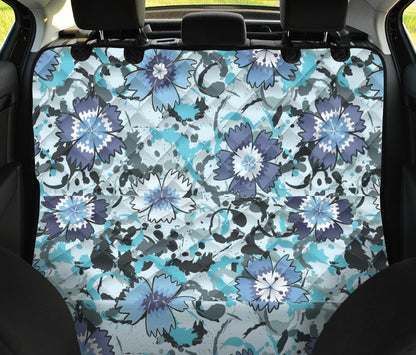 Carnations Pattern Print Design CN04 Rear Dog  Seat Cover