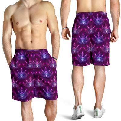 lotus Pattern Print Design LO01 Mens Shorts