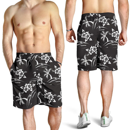 Palm Tree Pattern Print Design PT02 Mens Shorts