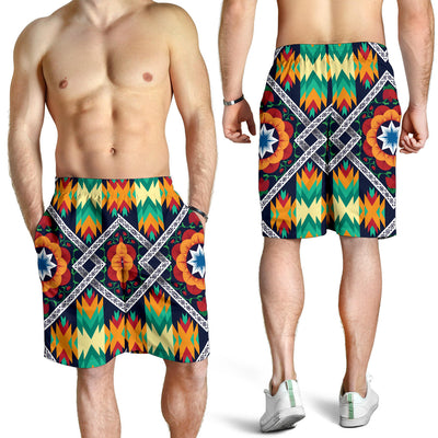 African Kente Mens Shorts