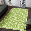 Kiwi Pattern Print Design KW02 Area Rugs