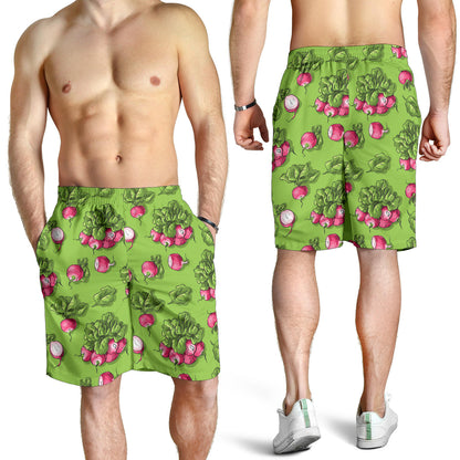 Radish Pattern Print Design A05 Mens Shorts