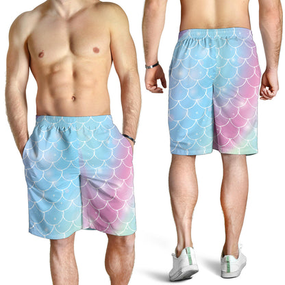 Rainbow Pattern Print Design A06 Mens Shorts