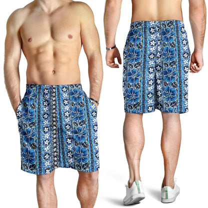 Hawaiian Themed Pattern Print Design H012 Mens Shorts