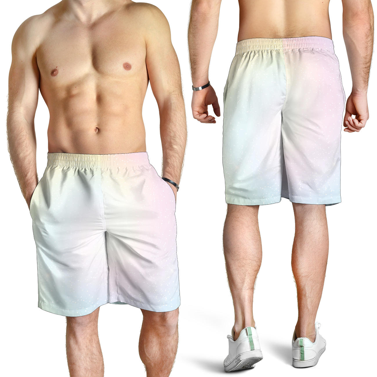 Nebula Pattern Print Design A02 Mens Shorts