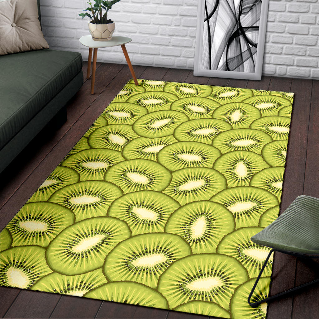 Kiwi Pattern Print Design KW07 Area Rugs