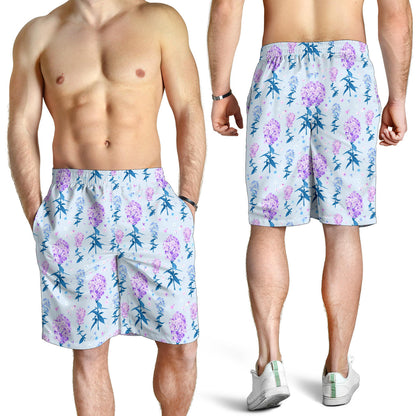 Lilac Pattern Print Design LI05 Mens Shorts